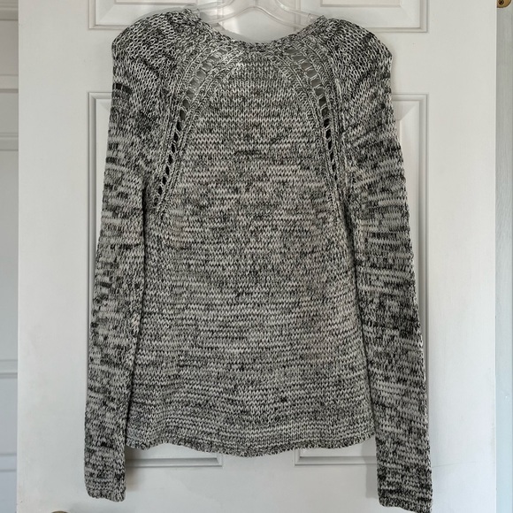 👠 Comptoir des Cotonniers Long Sleeve Knit Button Front V-neck Cardigan Small - Picture 8 of 12